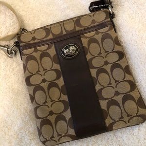 Coach Monogram Crossbody Purse